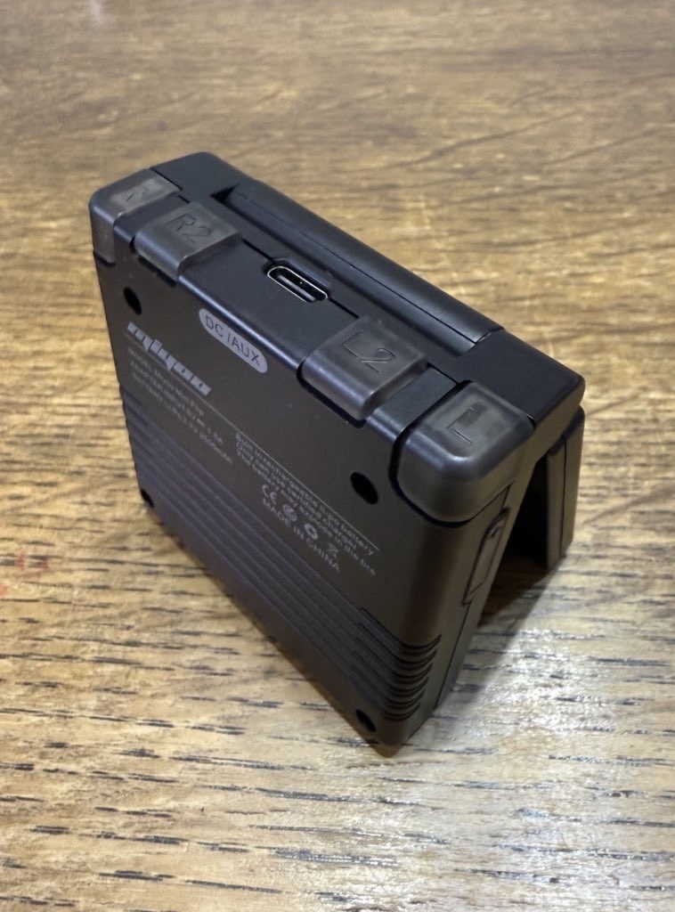 MiyooMini Flip 用 ボタンセット クリアブラック & SFCクリアカラー