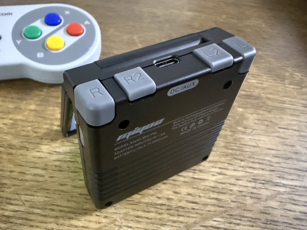 MiyooMini Flip 用 ボタンセット SFCカラー