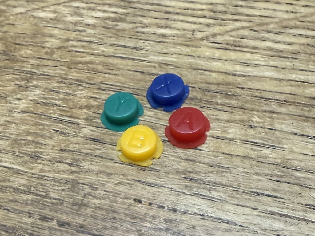 MiyooMini Flip 用 ボタンセット SFCカラー