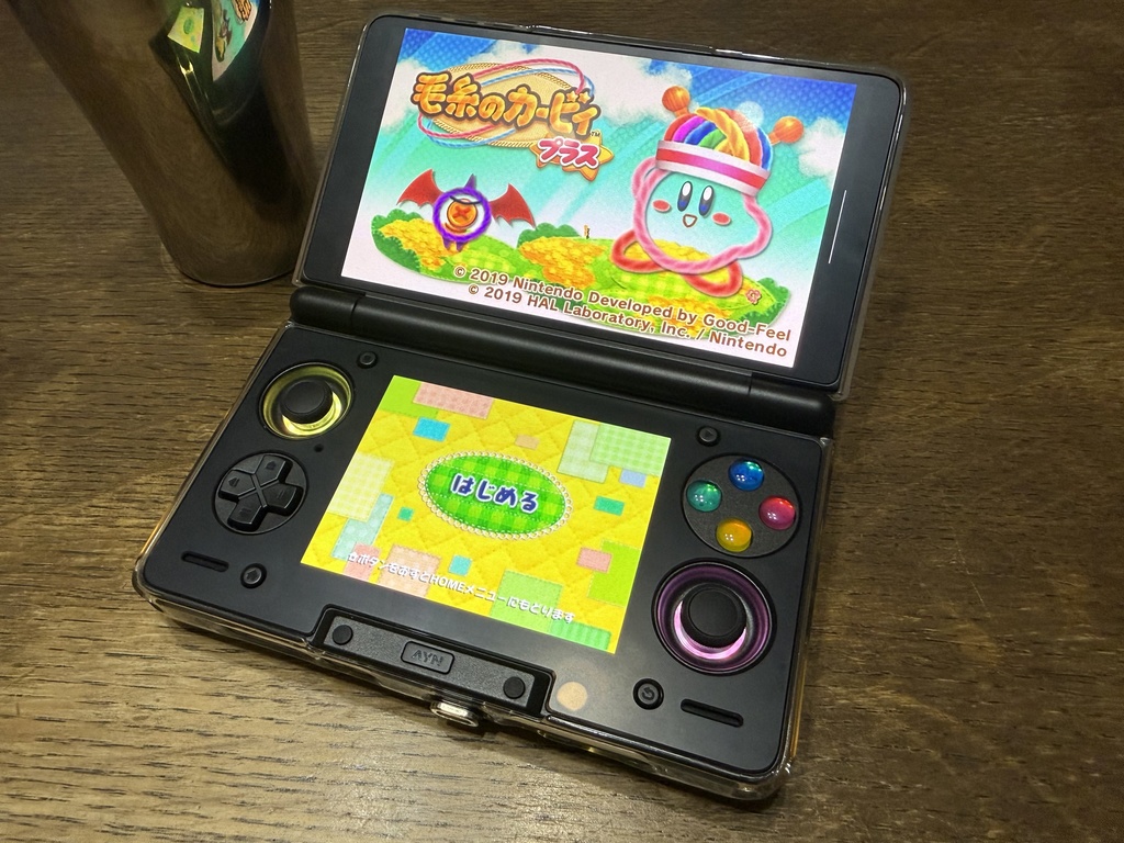 AYN Thor 用 ABXYボタンセット SFCクリアオパールカラー
