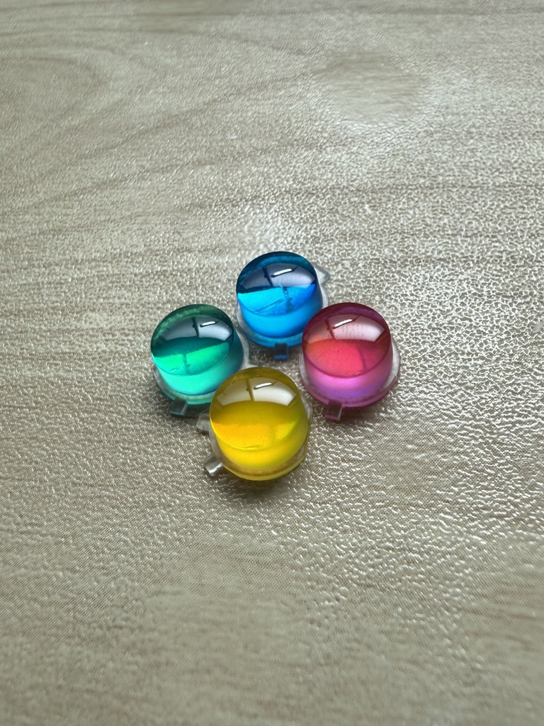 AYN Thor 用 ABXYボタンセット SFCクリアオパールカラー