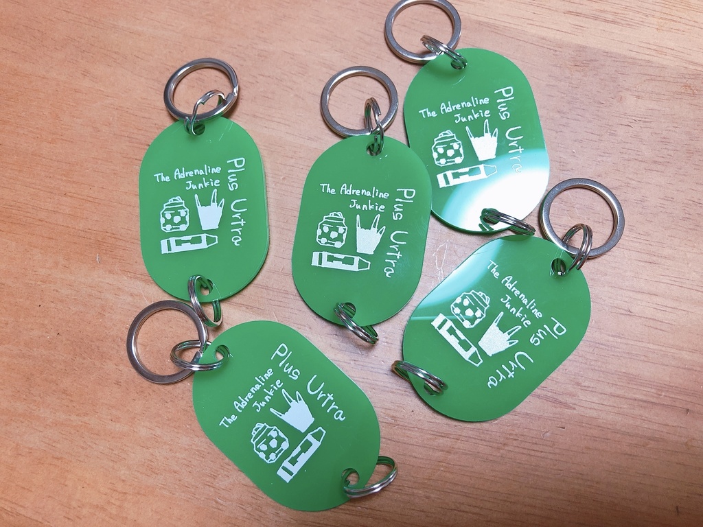 オクタン タグキーホルダー ぺろぺろきゃんでぃ Booth