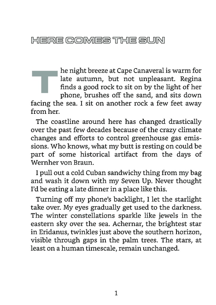 ヒア・カムズ・ザ・サン【プロジェクト・ヘイル・メアリー:二次小説】