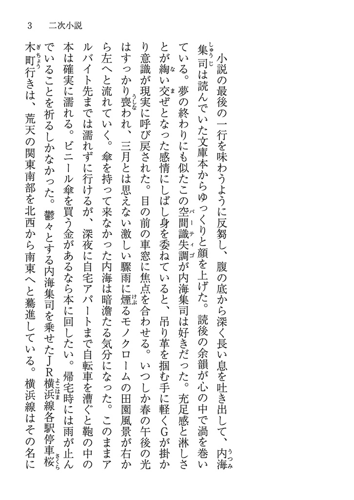 二次小説【小説:二次小説】