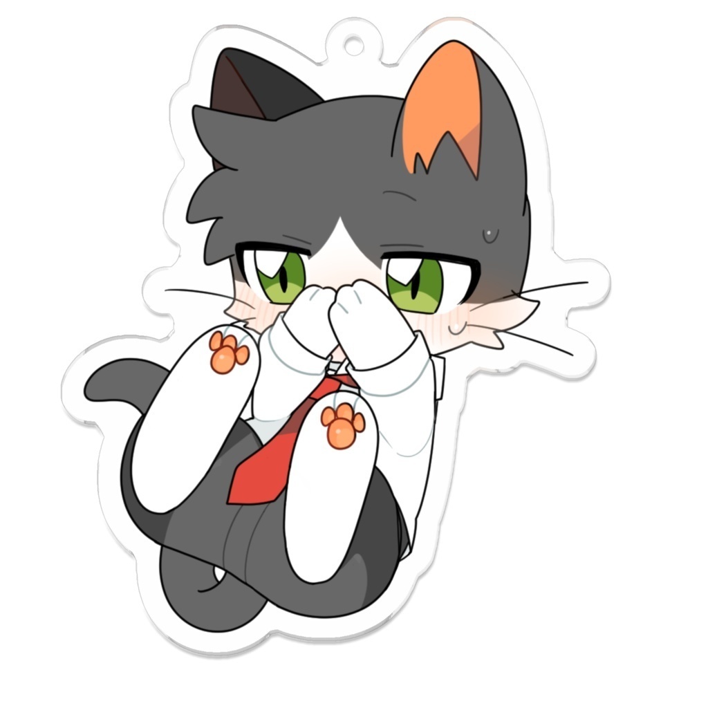テレ顔アクキー【ハチくん】