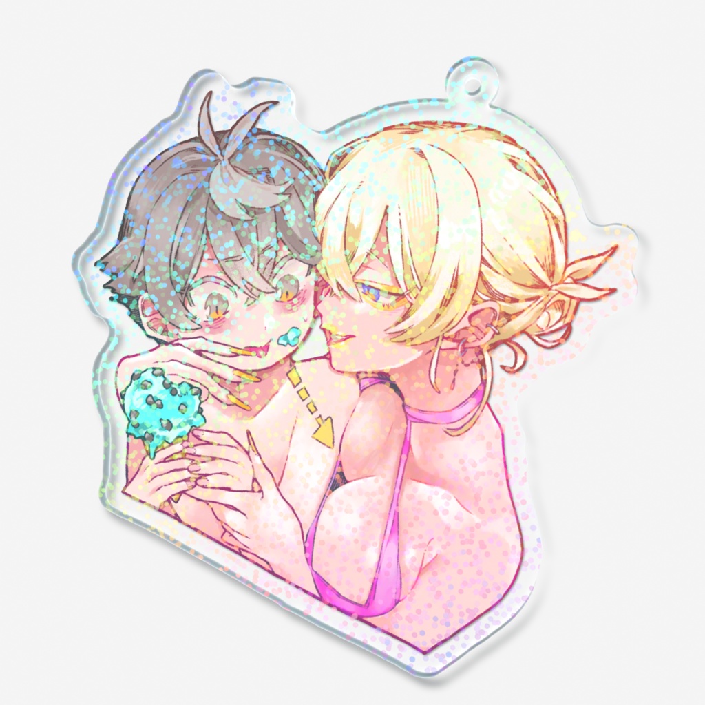 ほよっとホログラムアクキー【ゆずタロ】