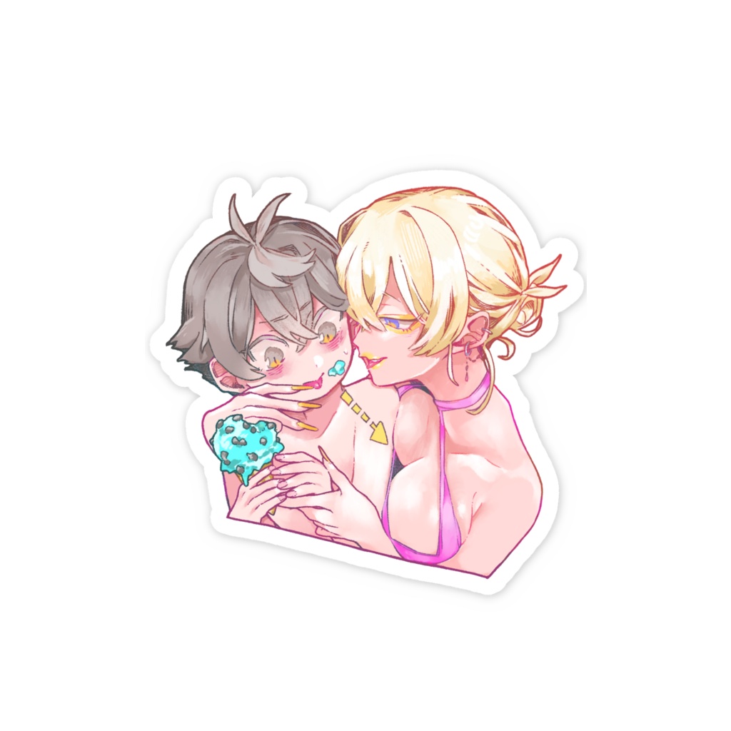 ほよっとステッカー【ゆずタロ】