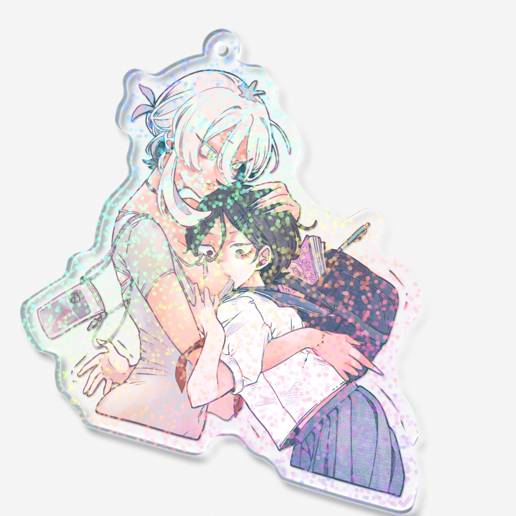 ズッコケホログラムアクキー【リンミミ】