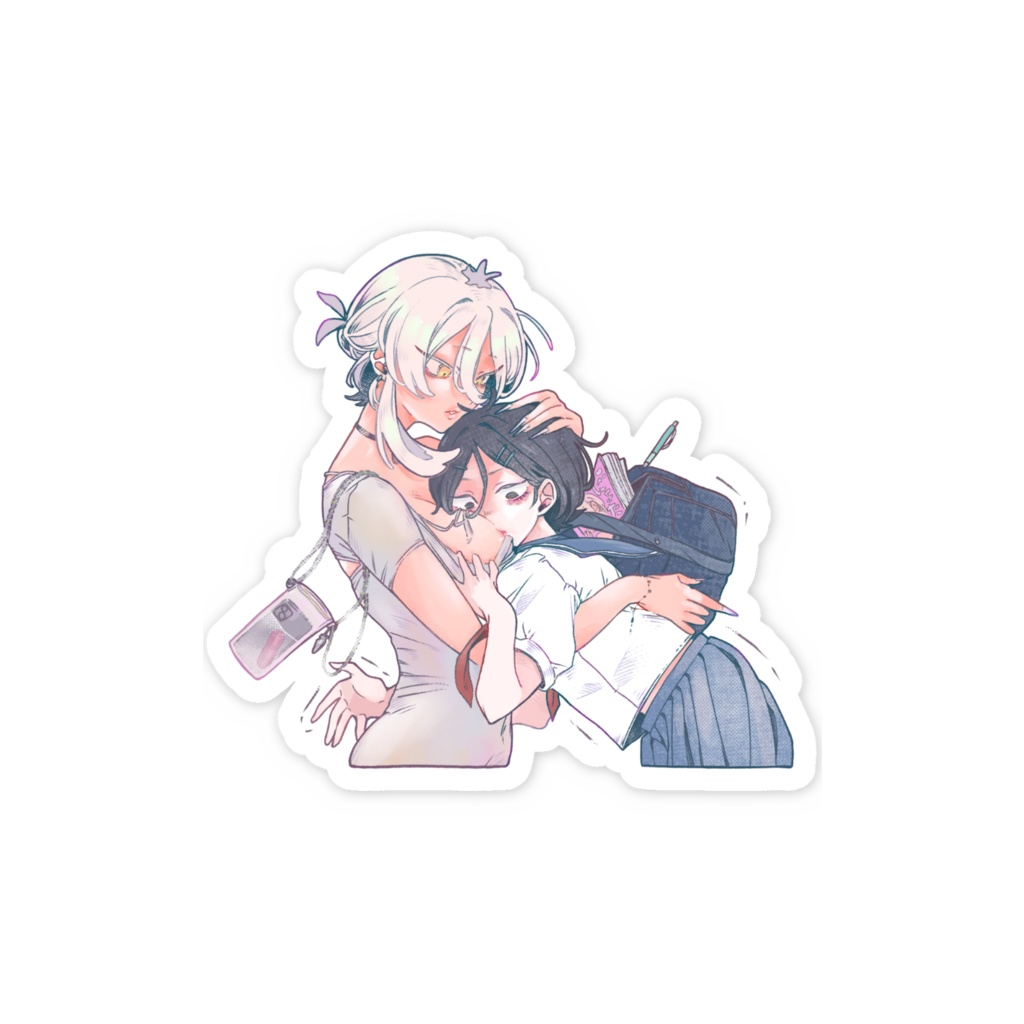 ズッコケステッカー【リンミミ】