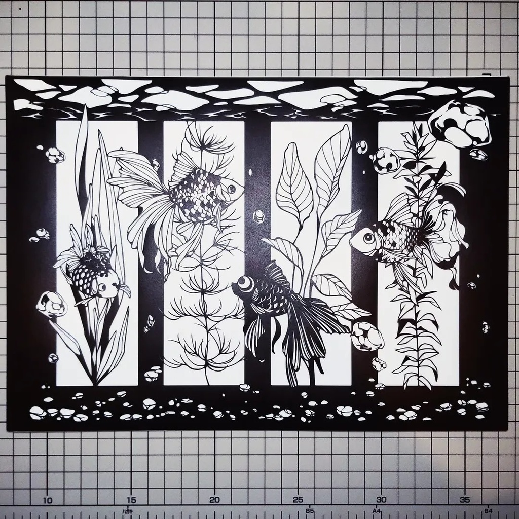 【売約済み】水草金魚