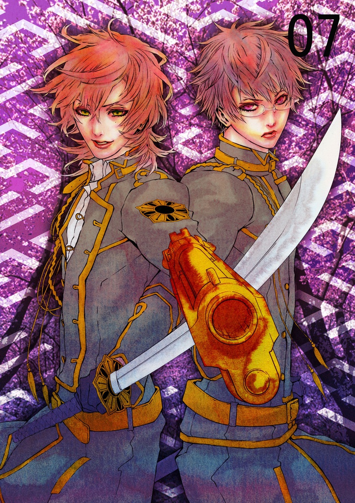 【受注】37種/A4白額装・複製原画