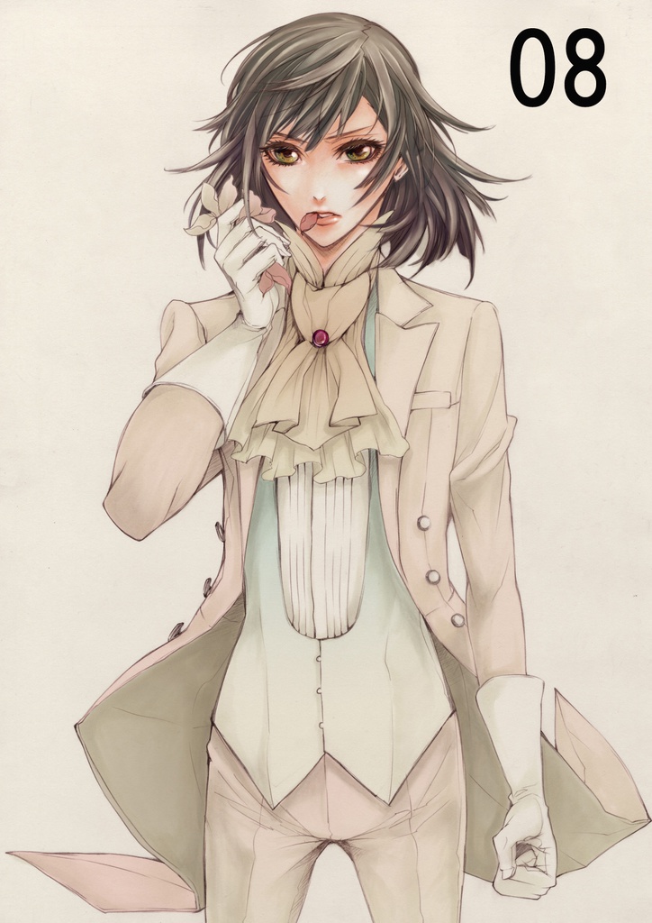 【受注】38種/A4茶額装・複製原画