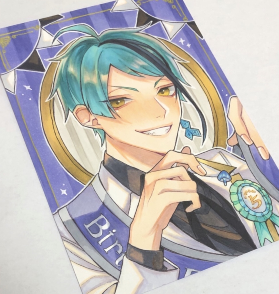 原画 ジェイド イラスト 篝火 Booth