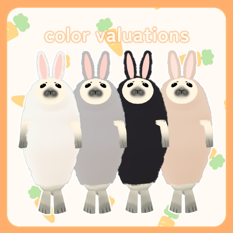 【FREE/無料】うさちゃんな服