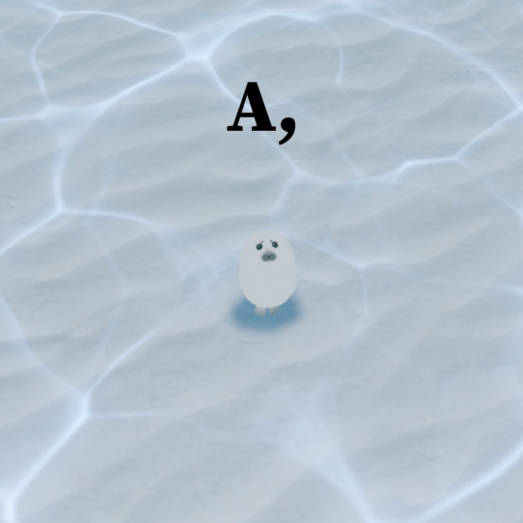 【無料】VRChat写真集「A,」