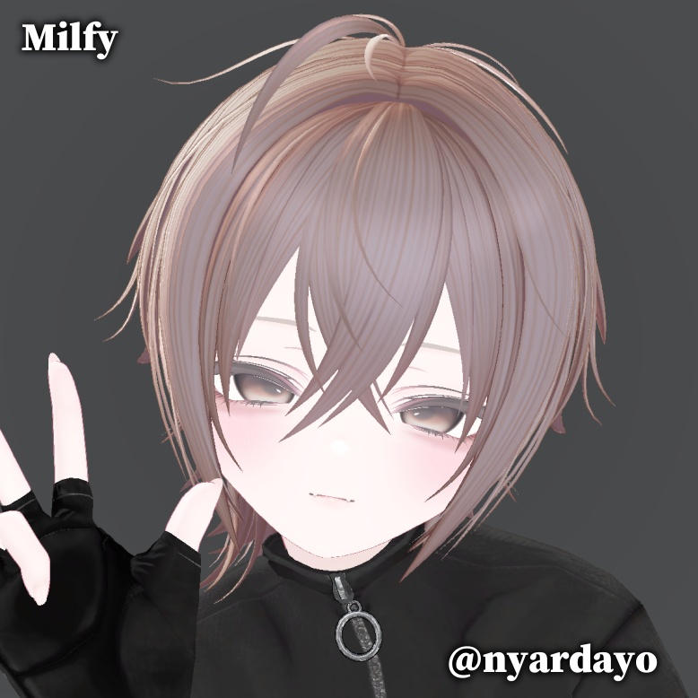 【SALE】V Short wolf Hair【#CHITO缶】