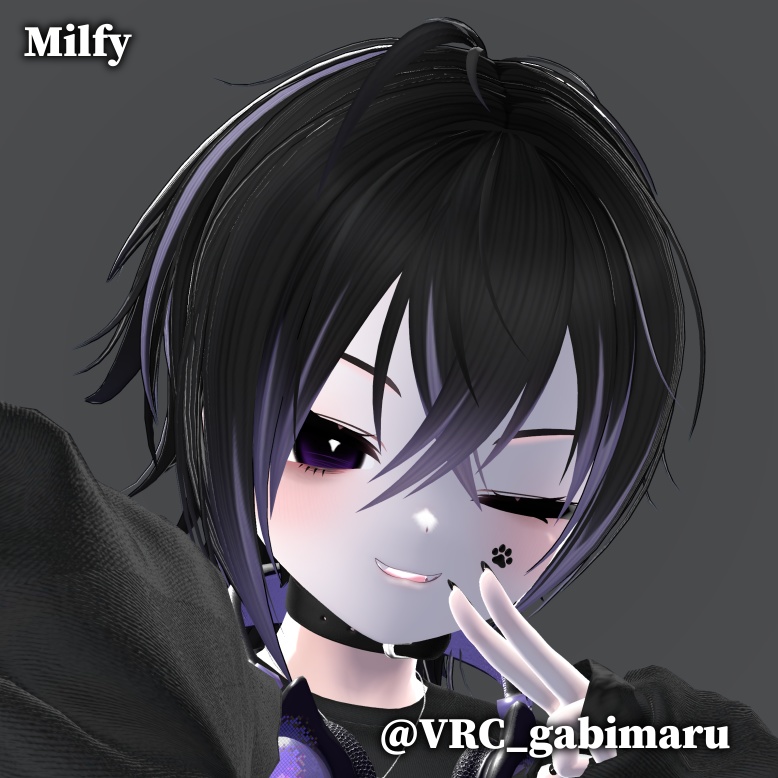 【SALE】V Short wolf Hair【#CHITO缶】