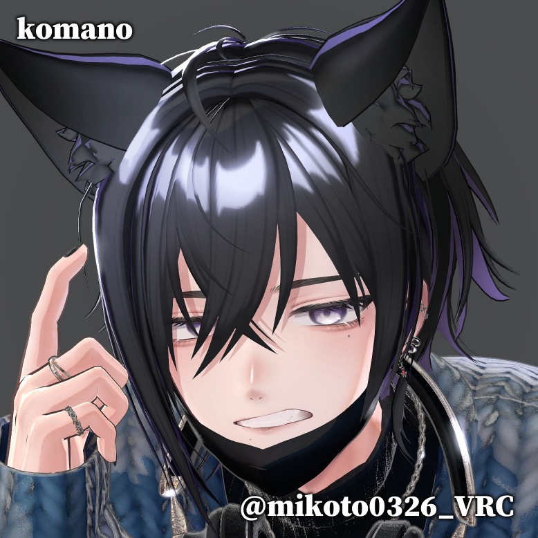 V Short wolf Hair【#CHITO缶】