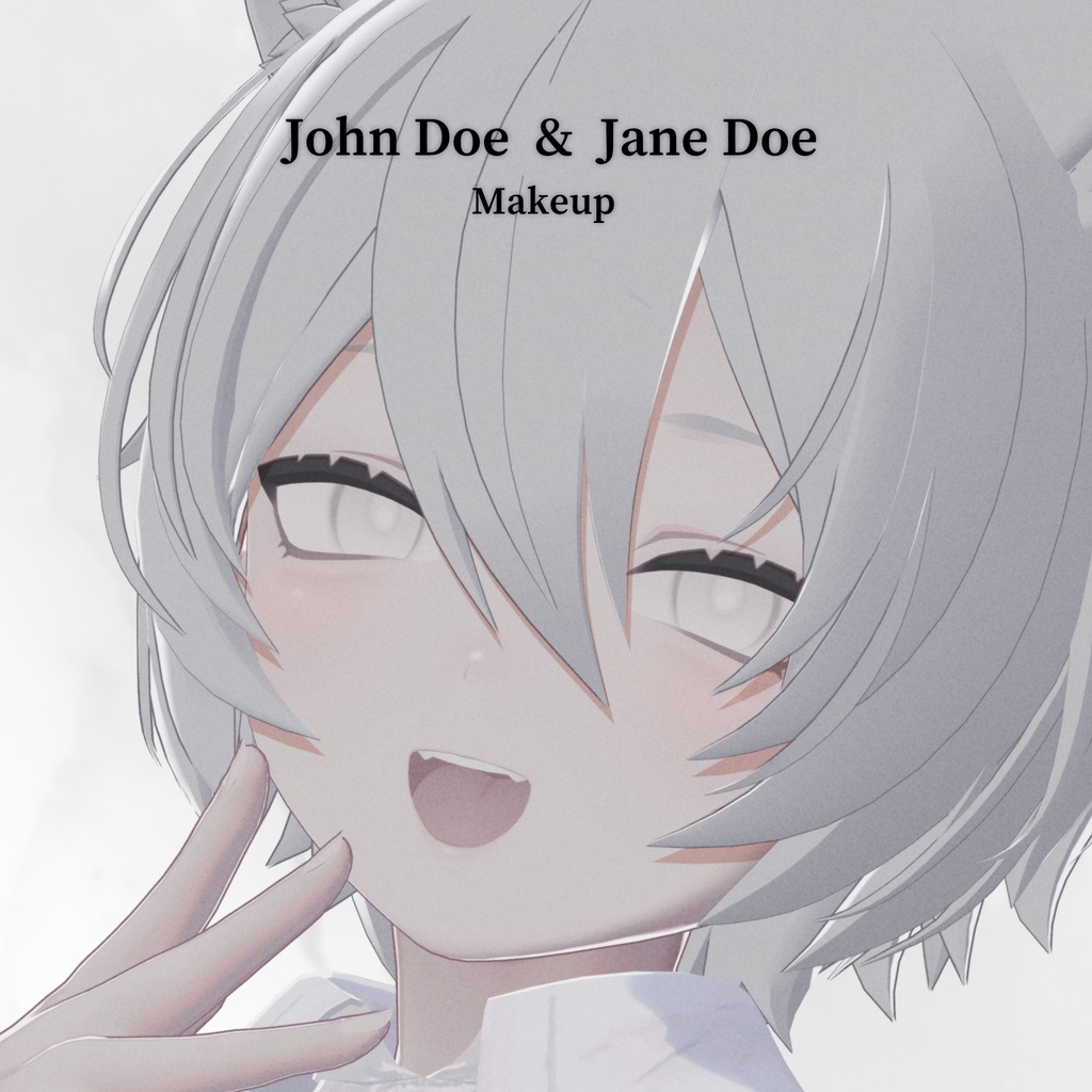 【SALE】John Doe  &Jane Doe Makeup【#EvicPlus】