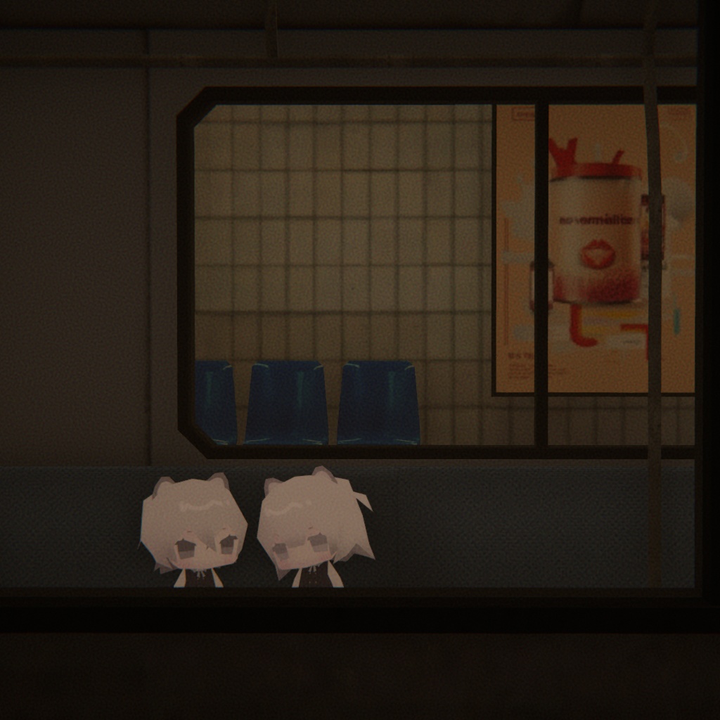 【VRChat】Mika&Alya【オリジナル3Dモデル】