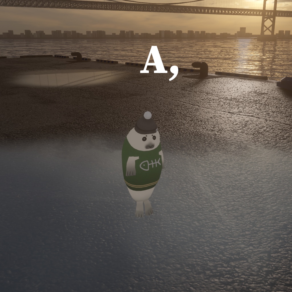 【無料】VRChat写真集「A,冬」