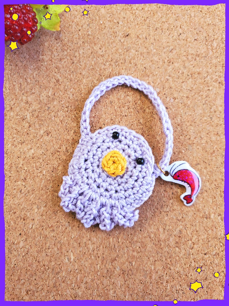 タコさんポーチ 小エビチャーム付き🦐