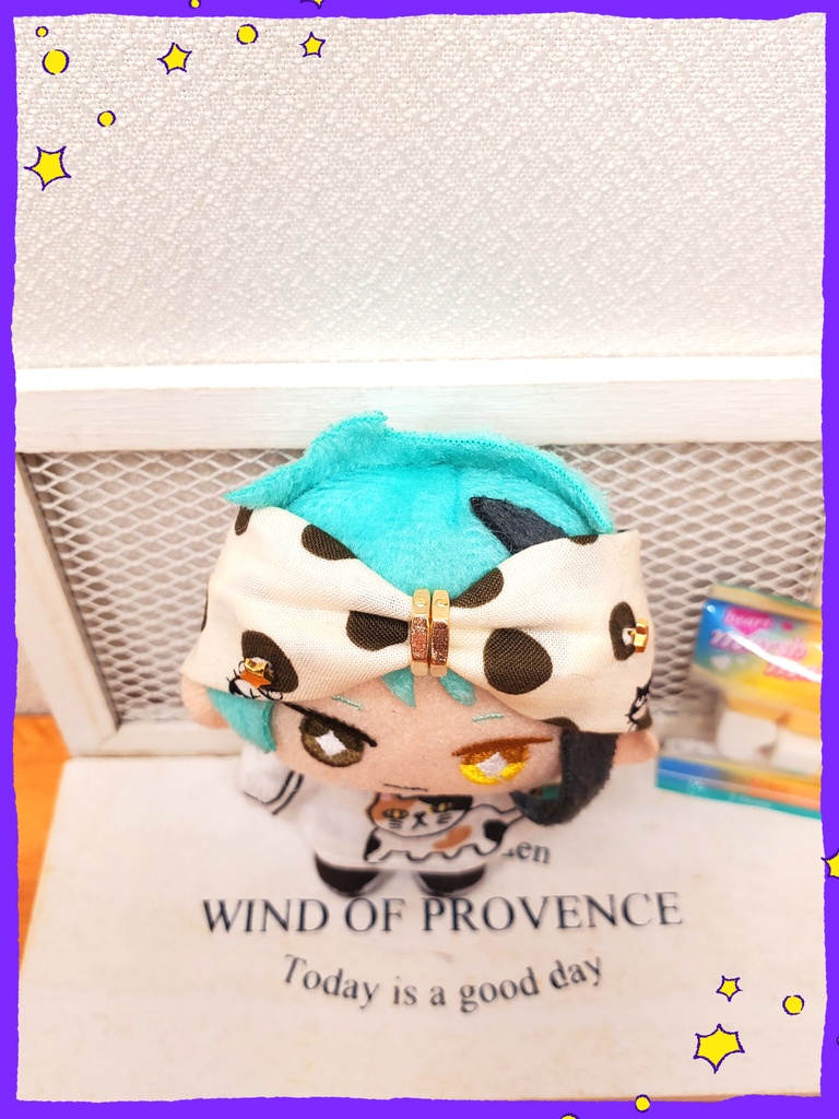 水玉隠れにゃんこヘアバンド🐈🌟