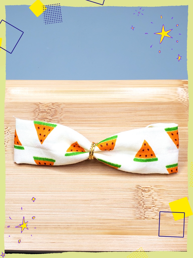 フルーツ柄ヘアバンド スイカ🍉