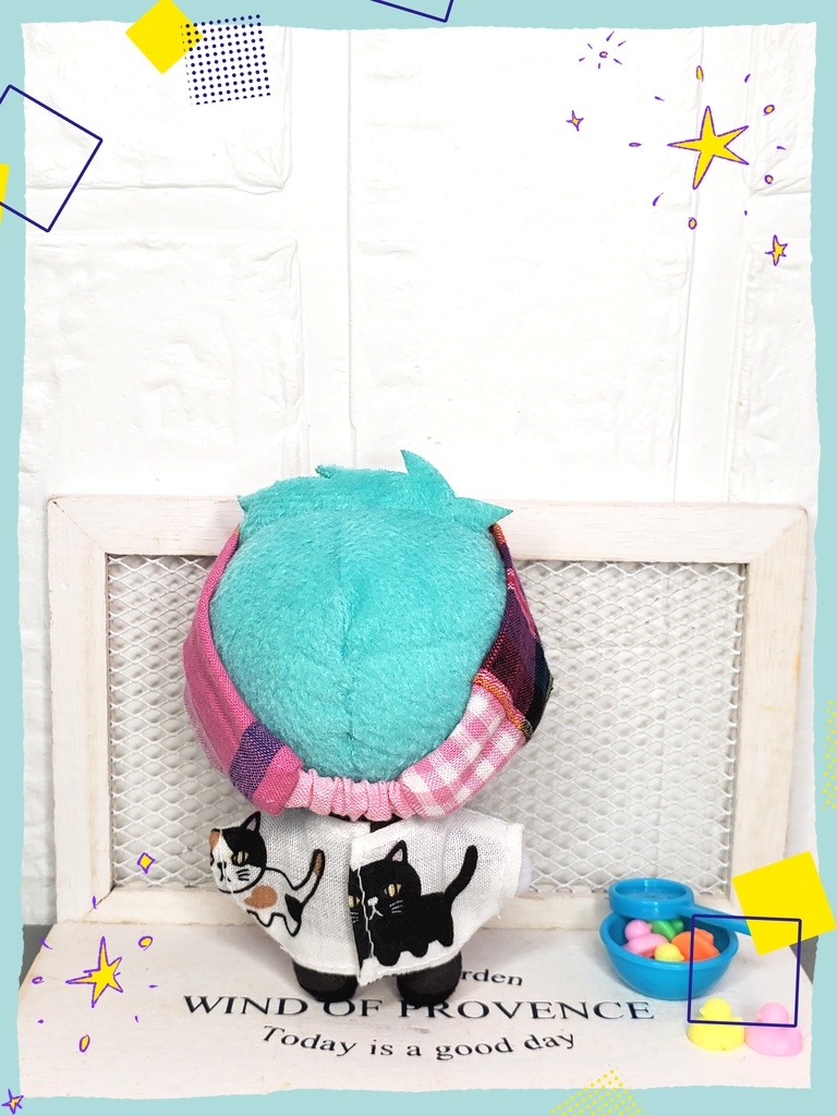 パッチワークヘアバンド