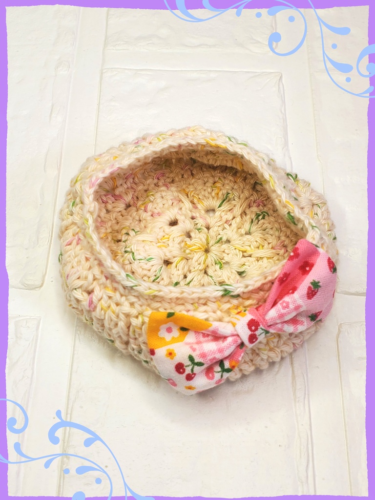 リボン帽子(ピンク)