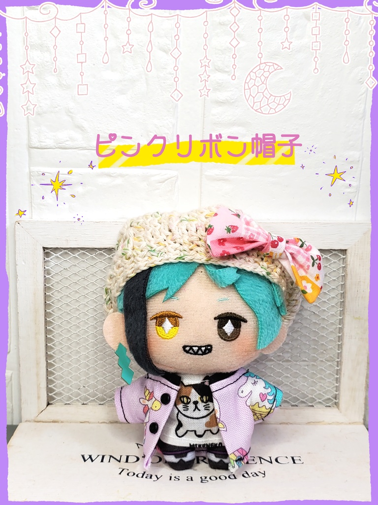 リボン帽子(ピンク)