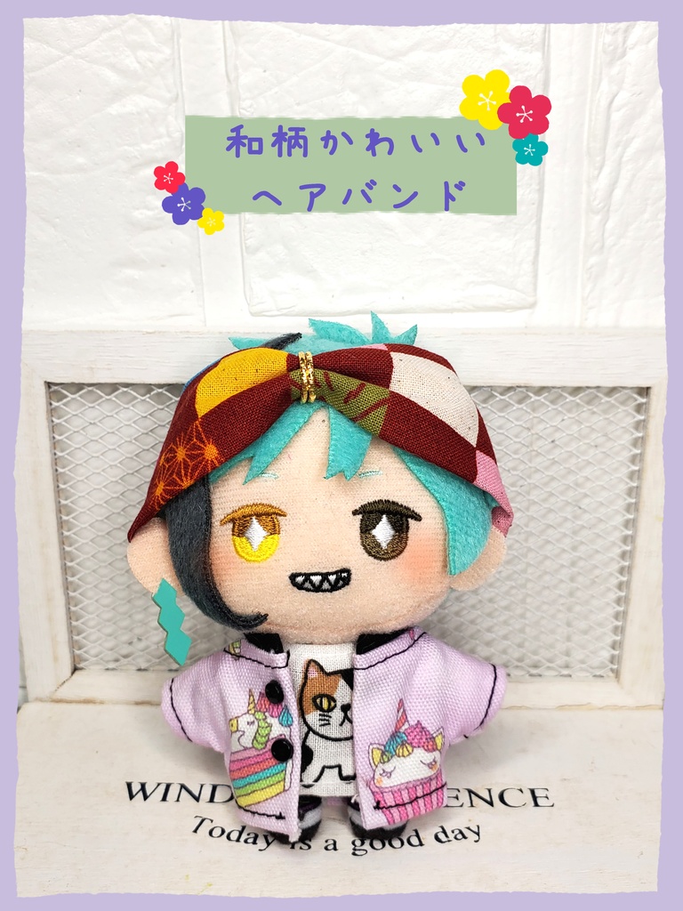 和柄かわいいヘアバンド★
