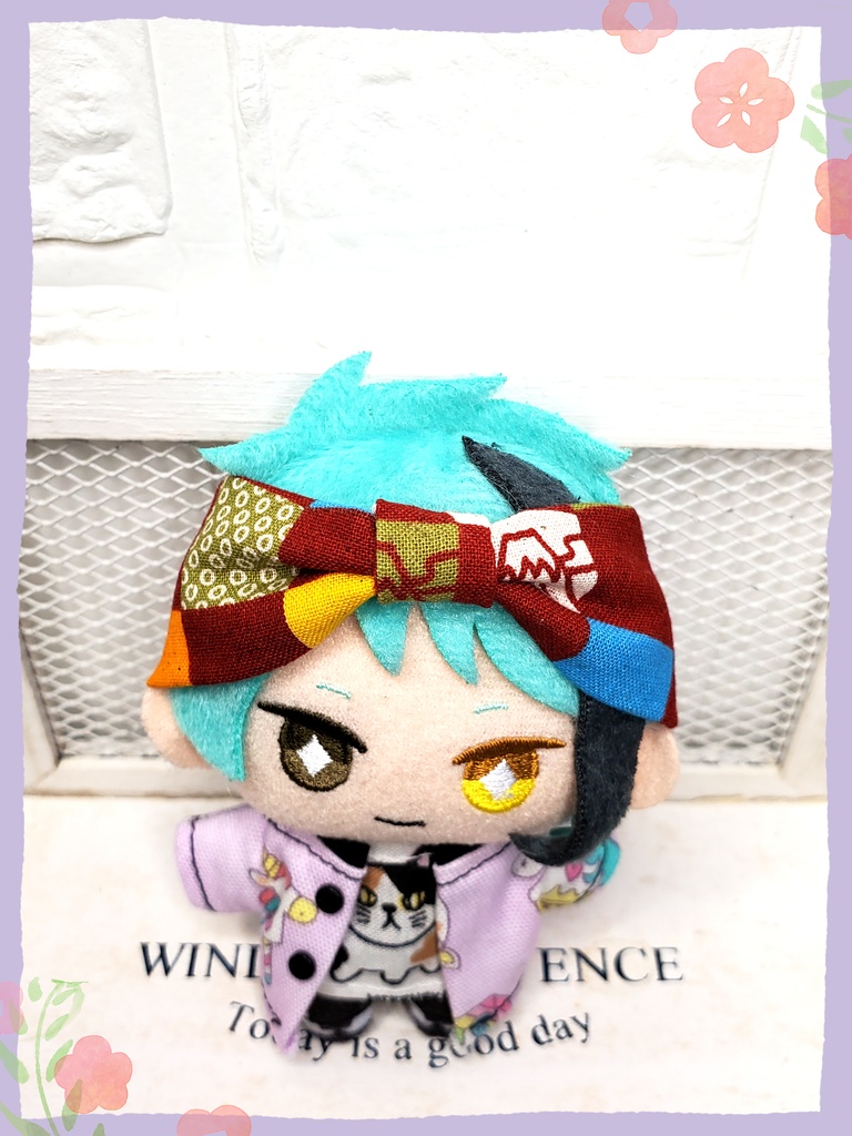 和柄かわいいヘアバンド