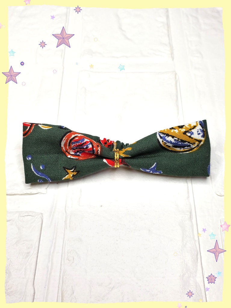 宇宙・惑星柄ヘアバンド★