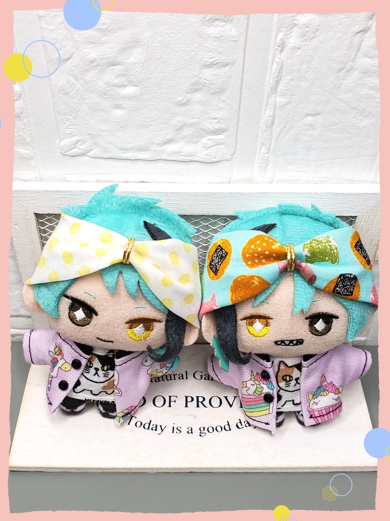 ねこせんべい&水玉柄ヘアバンドセット🐈🍘