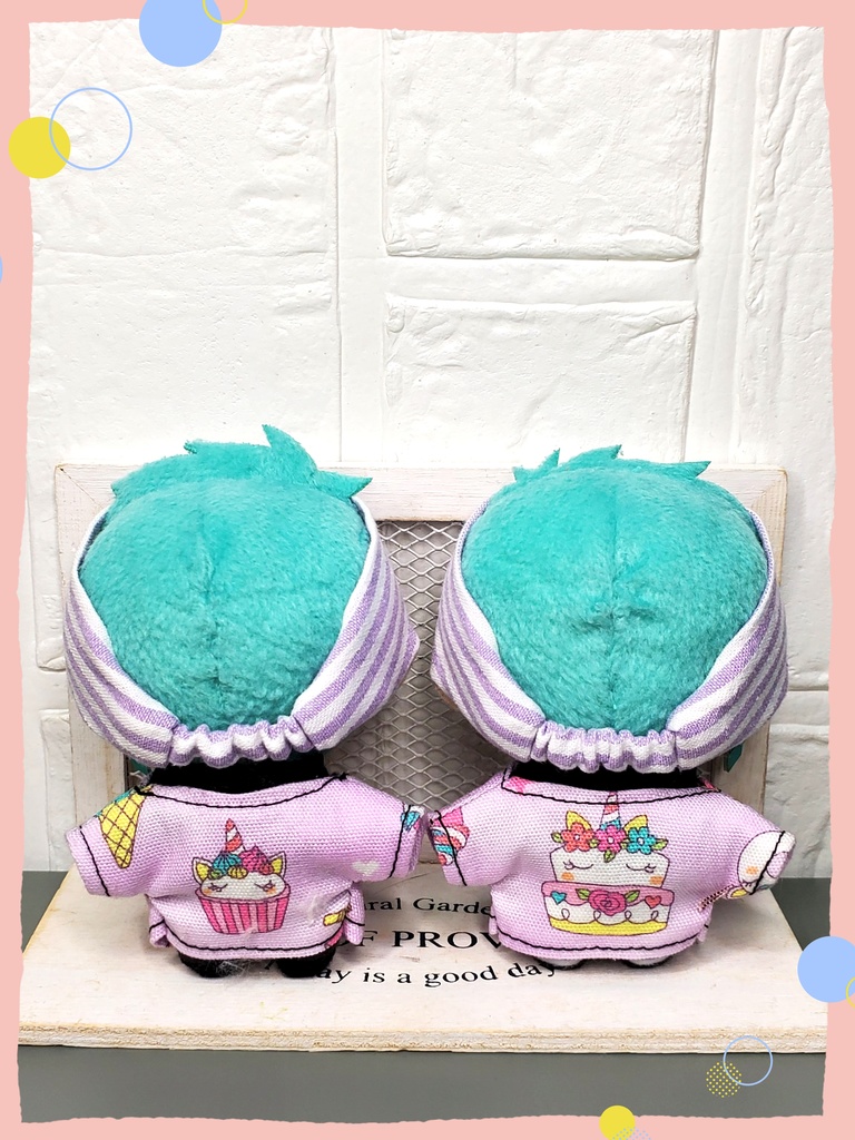 ライオン&流れ星ワッペン付きヘアバンドセット🦁🌠