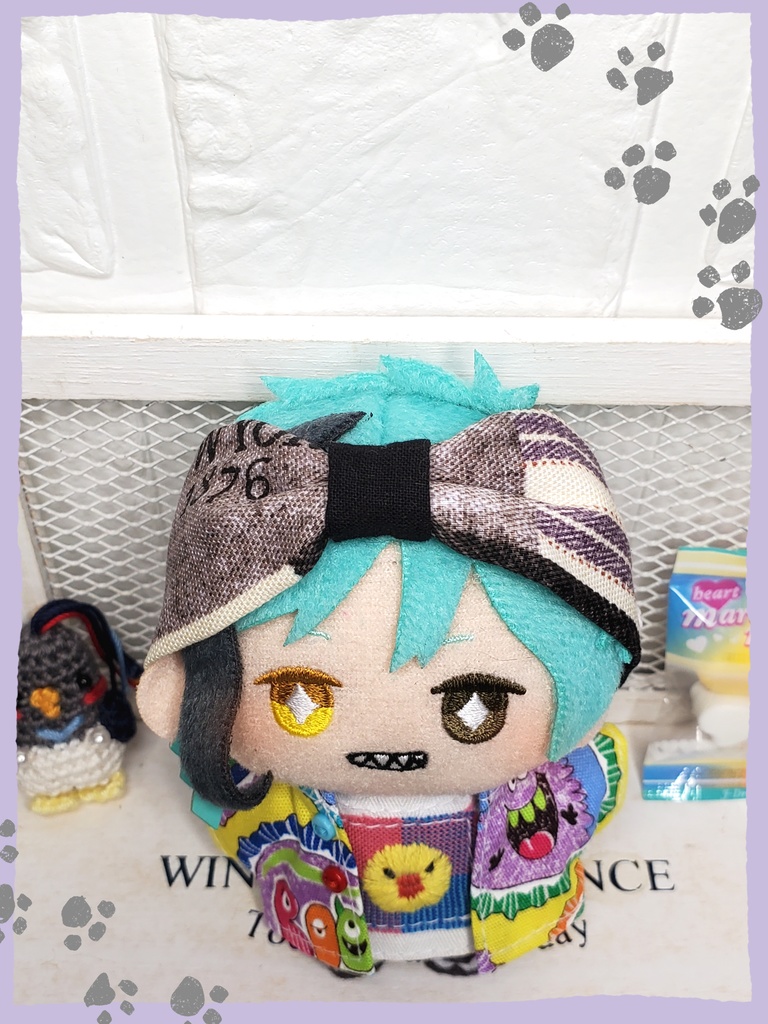 おしゃれヘアバンド 英字柄