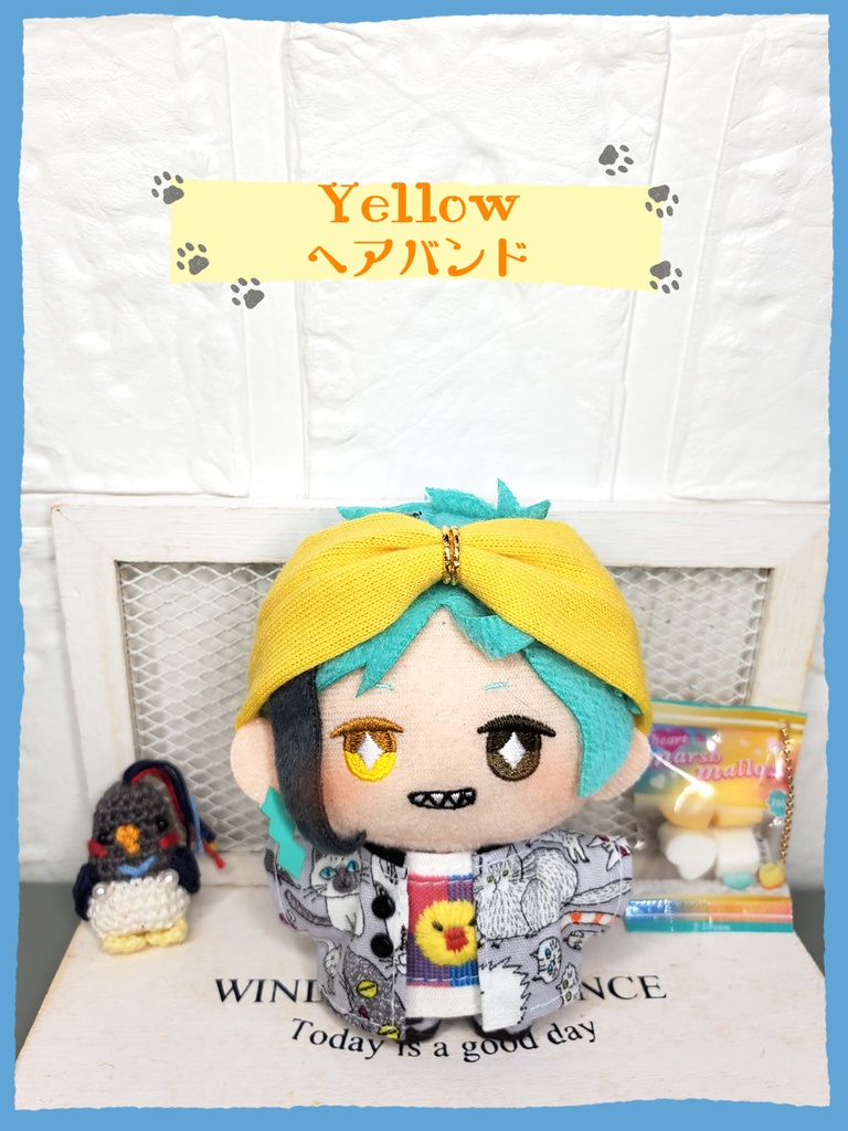 Yellowヘアバンド