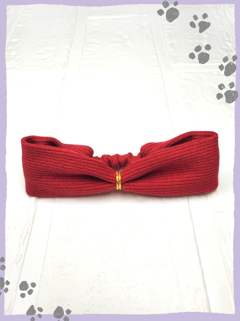 Redヘアバンド