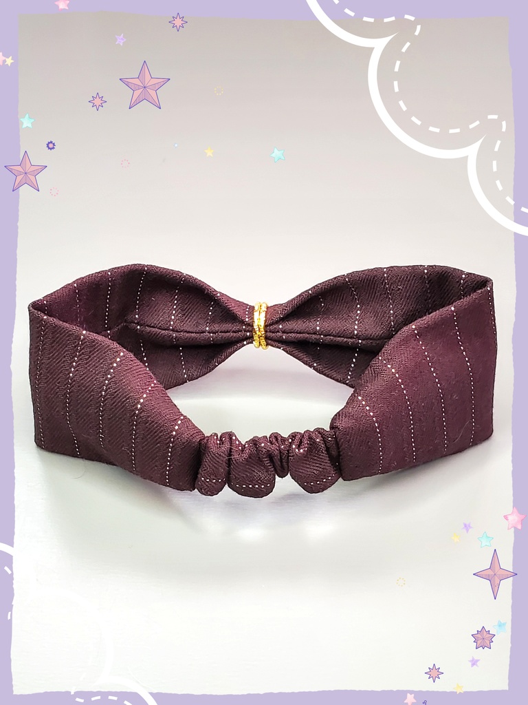 10㎝ぬい用 チョコレートカラーヘアバンド