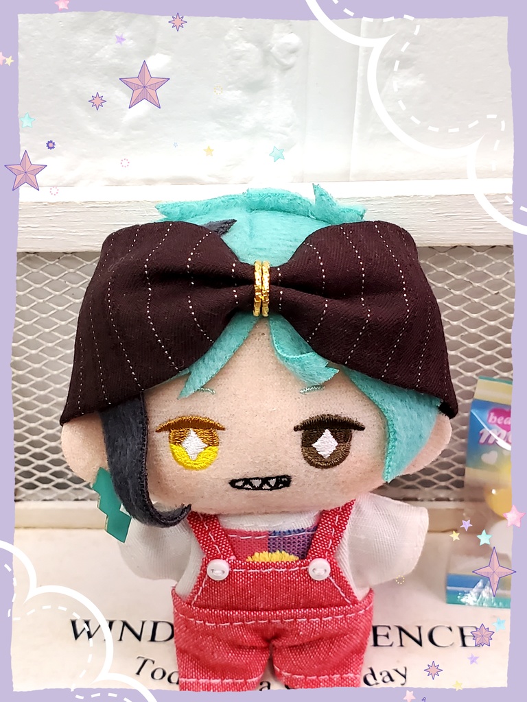 10㎝ぬい用 チョコレートカラーヘアバンド