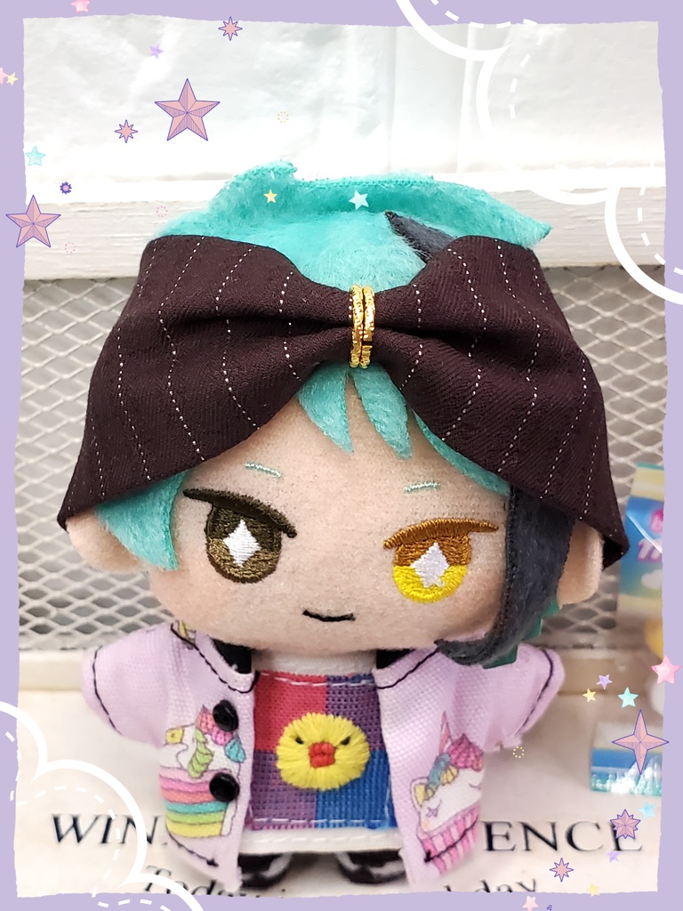 10㎝ぬい チョコレートカラーヘアバンド