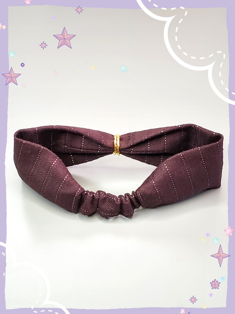 10㎝ぬい チョコレートカラーヘアバンド