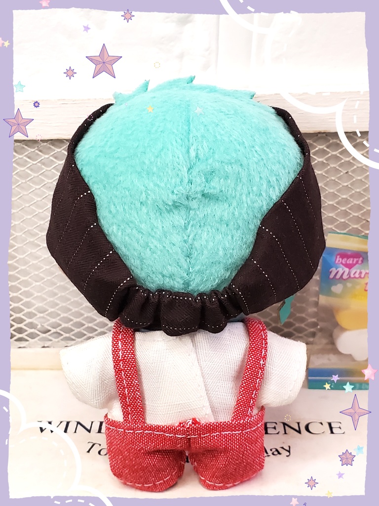 10㎝ぬい チョコレートカラーヘアバンド