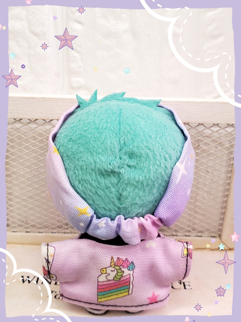 10㎝ぬい用 ゆめかわユニコーン&星座 ヘアバンド