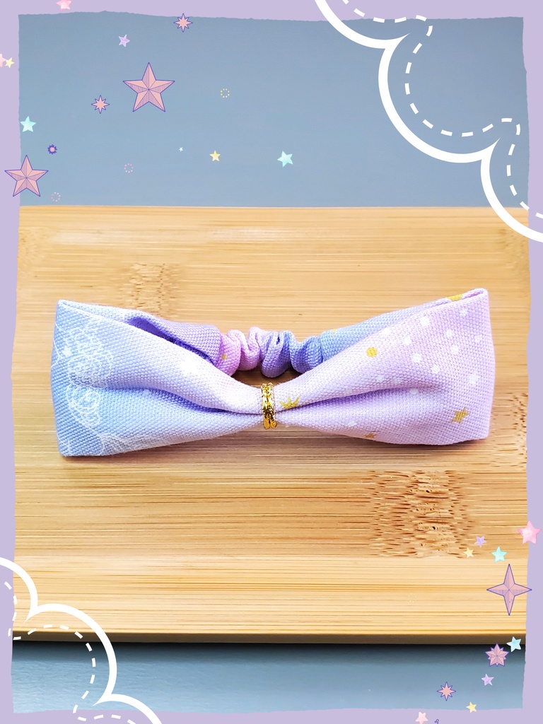 10㎝ぬい用 ゆめかわユニコーン&星座 ヘアバンド