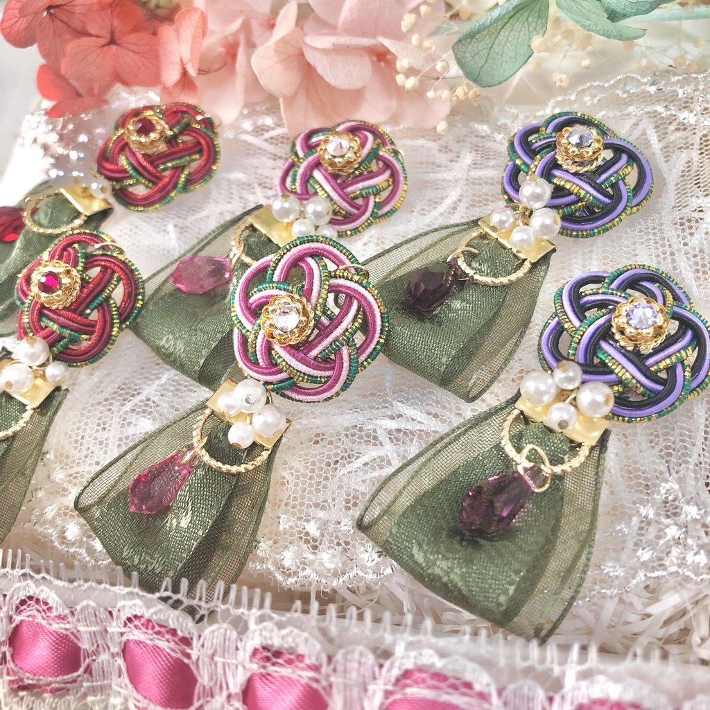 刀剣乱舞 江6振  豊前江/村雲江/五月雨江/篭手切江/桑名江/松井江 イメージ 耳飾り