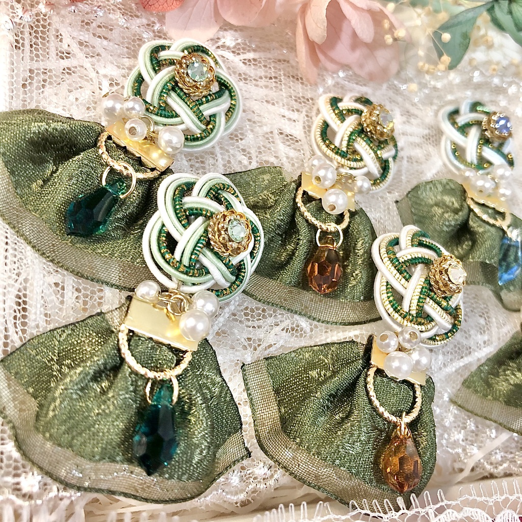 刀剣乱舞 江6振  豊前江/村雲江/五月雨江/篭手切江/桑名江/松井江 イメージ 耳飾り