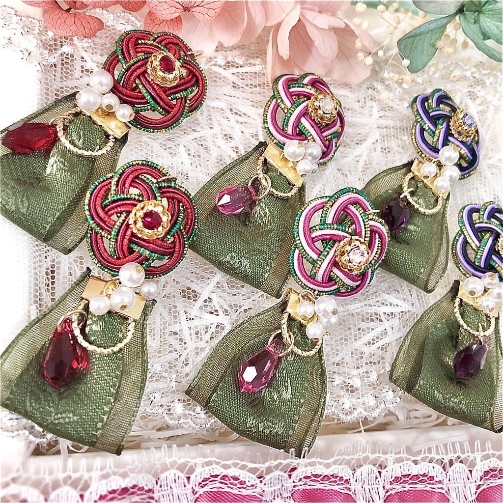 刀剣乱舞 江6振  豊前江/村雲江/五月雨江/篭手切江/桑名江/松井江 イメージ 耳飾り