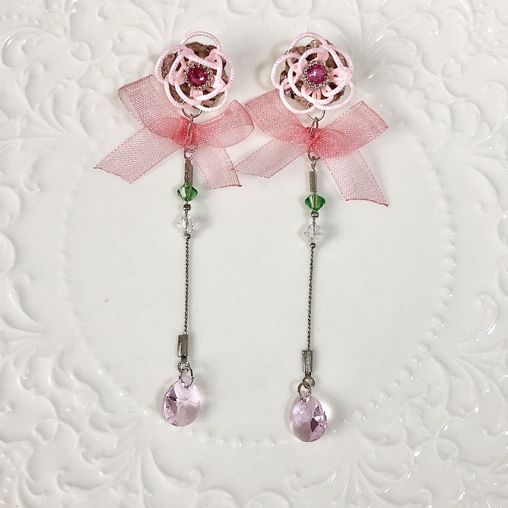 bouquet 村雲江/五月雨江 イメージ耳飾り